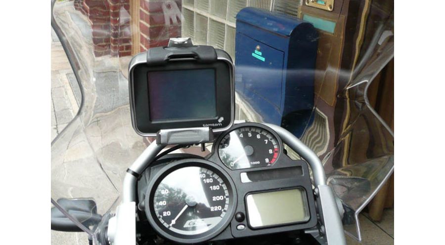 BMW R1200GS (04-12), R1200GS Adv (05-13) & HP2 Supporto per GPS (TomTom/Zumo)