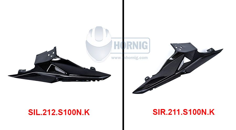 BMW S1000RR (2009-2018) Carenatura della coda in carbonio