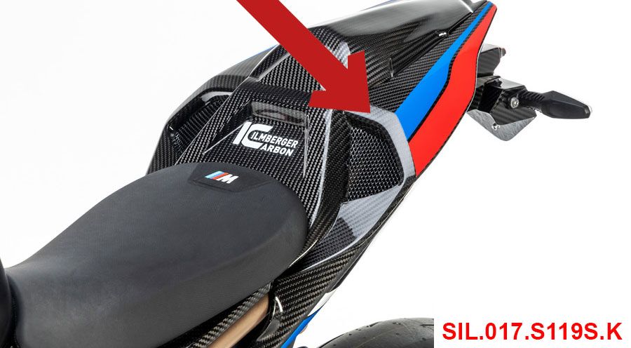 BMW S1000RR (2019- ) Carenatura della coda in carbonio