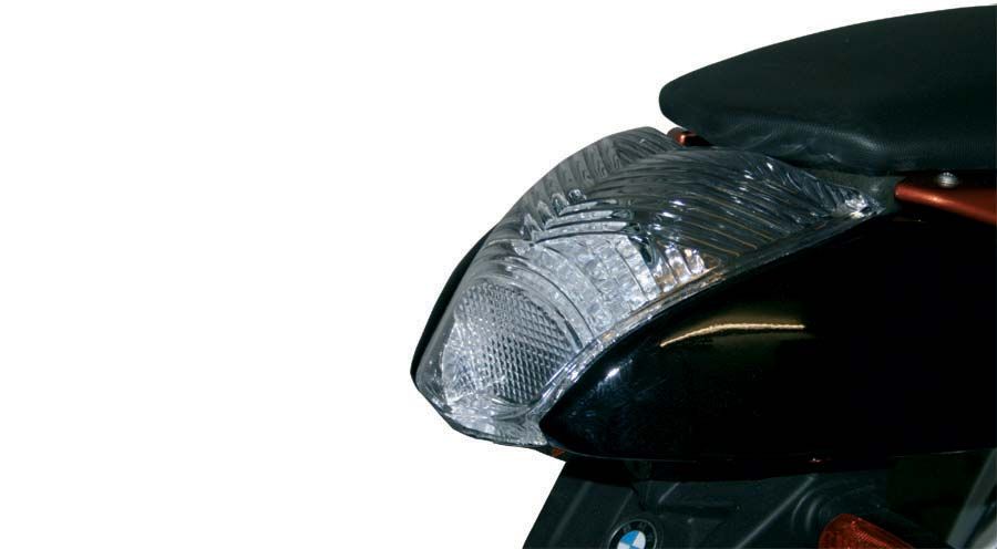 BMW R1200R (2005-2014) Luce posteriore chiara