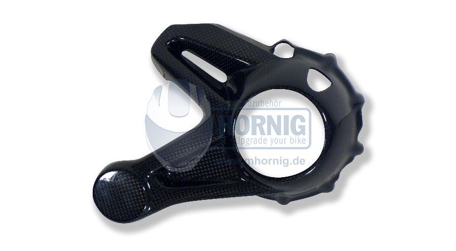 BMW R 1200 GS LC (2013-2018) & R 1200 GS Adventure LC (2014-2018) Copertura alloggiamento giunto cardanico in carbonio (Montaggio con parafango posteriore)