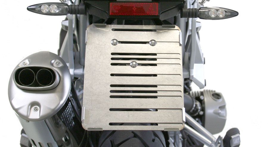BMW F 650, CS, GS, ST, Dakar (1994-2007) Portatarga regolabile in acciaio inox