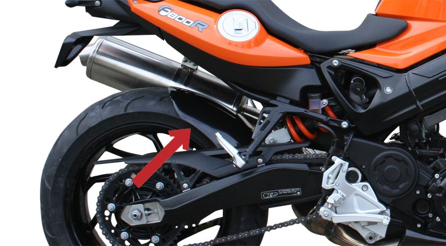 BMW F800R Parafango posteriore