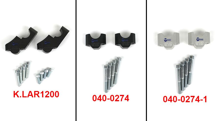 BMW R1200GS (04-12), R1200GS Adv (05-13) & HP2 Riser per il manubrio