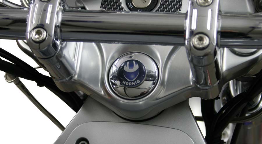BMW R850C, R1200C Copertura della testa dello sterzo con emblema