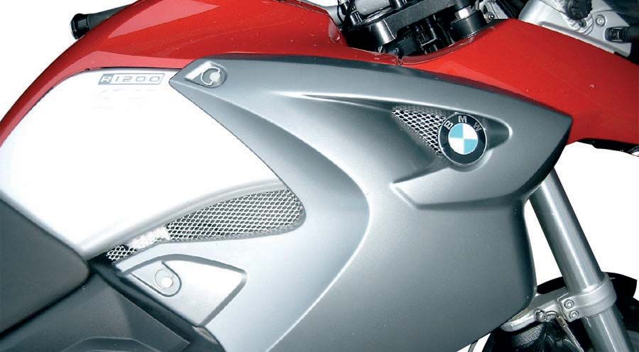 BMW R1200GS (04-12), R1200GS Adv (05-13) & HP2 Griglia in alluminio