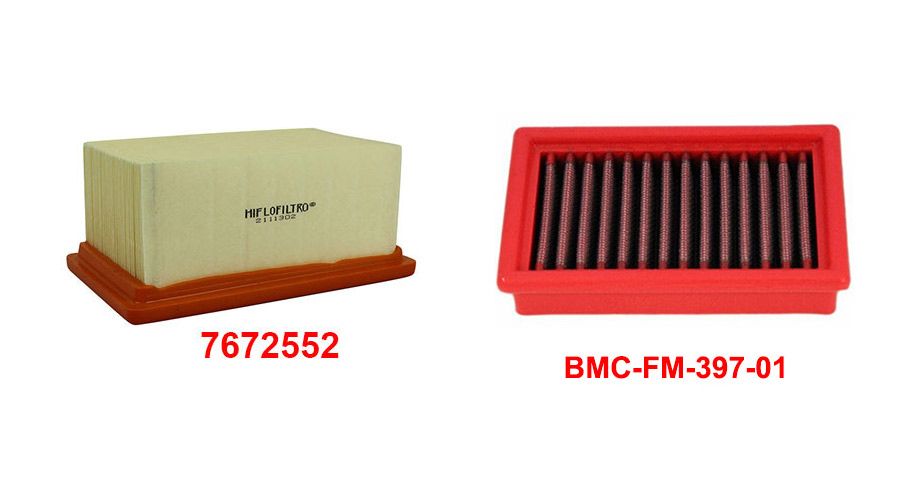 BMW R1200S & HP2 Sport Filtro dell'aria