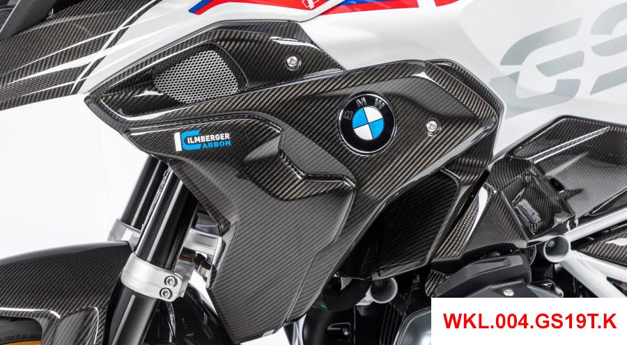 BMW R 1250 GS & R 1250 GS Adventure Presa d'aria in fibra di carbonio lato sinistra (compreso alettone)