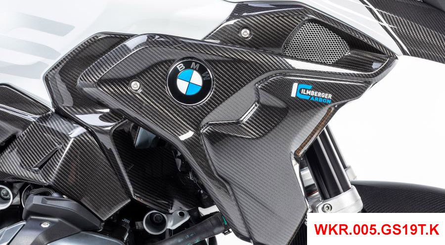BMW R 1250 GS & R 1250 GS Adventure Presa d'aria in fibra di carbonio lato destro (compreso alettone)