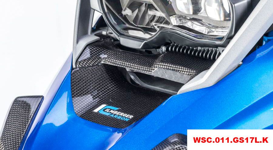 BMW R 1200 GS LC (2013-2018) & R 1200 GS Adventure LC (2014-2018) Presa d'aria in fibra di carbonio sotto il radiatore dell'olio