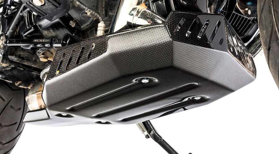 BMW R nine T Paracoppa in carbonio - fondo 
