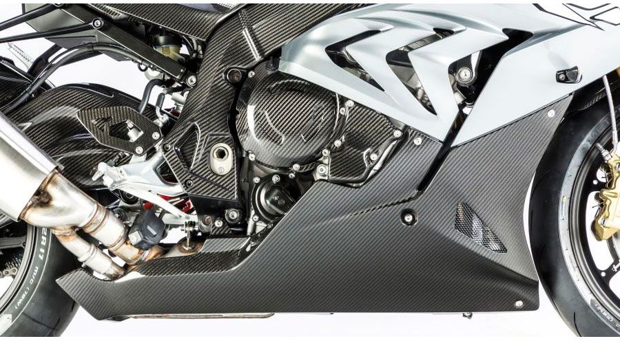 BMW S1000RR (2009-2018) Spoiler motore lungo - Strada