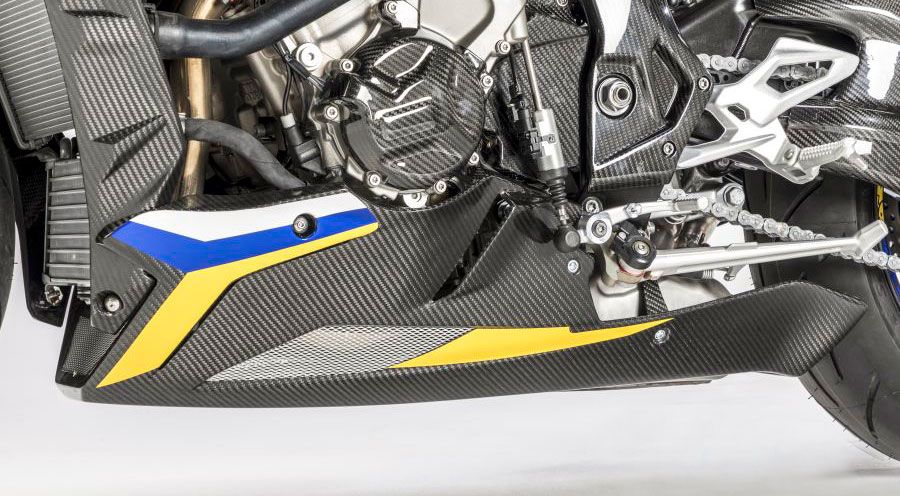 BMW S1000R (2014-2020) Carbon Spoiler motore