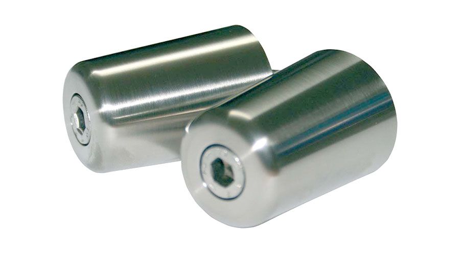 BMW F800S, F800ST & F800GT Pesi manubrio in acciaio inox