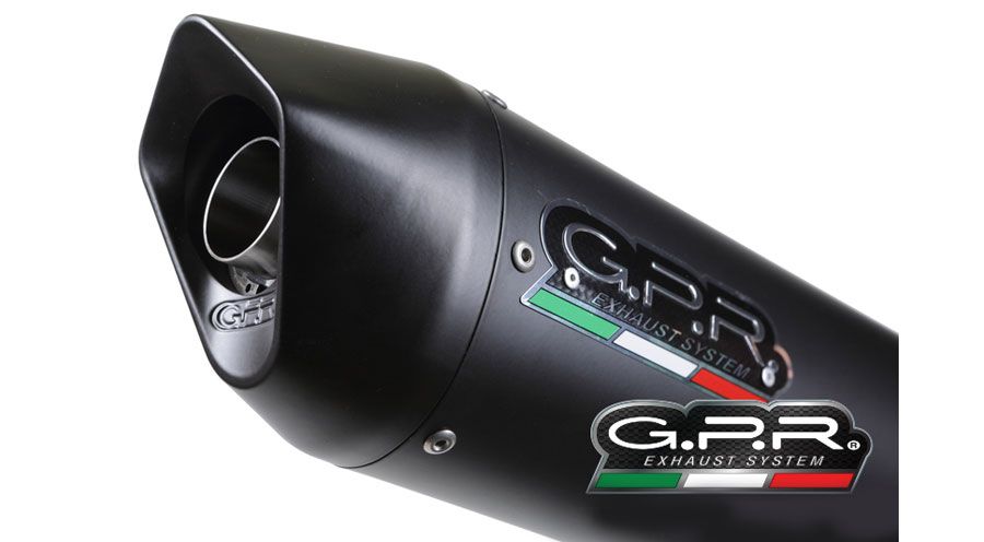 BMW R1200S & HP2 Sport GPR Scarico Slip On Furore Nero Italia