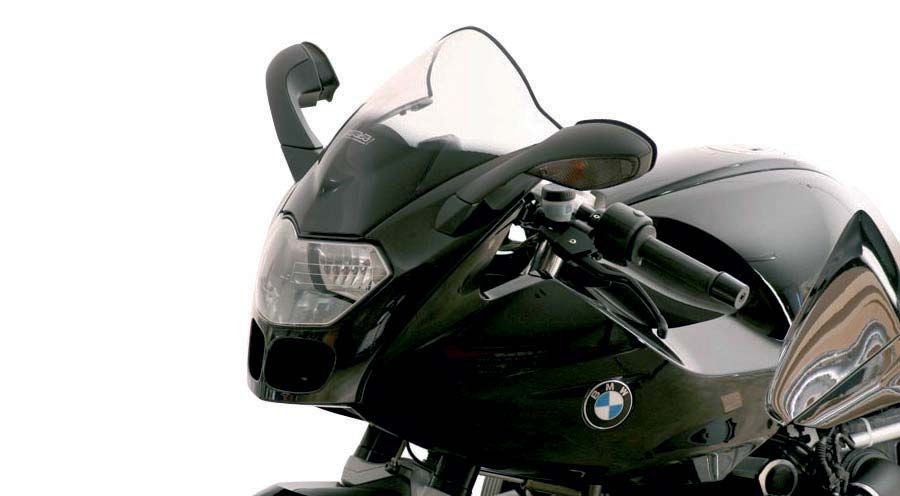 BMW R1200S & HP2 Sport Parabrezza Racing
