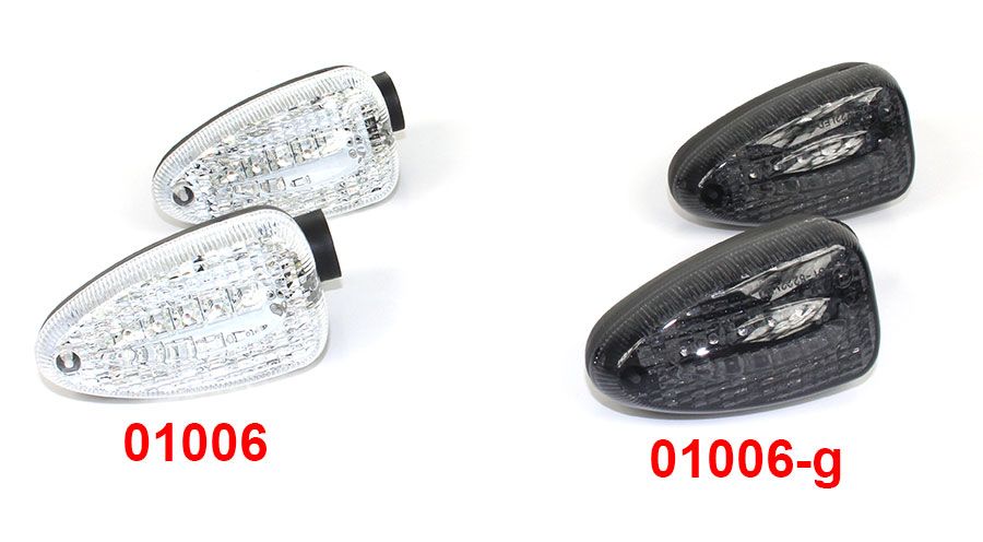 BMW R1200S & HP2 Sport Lampeggiatori LED con omologazione