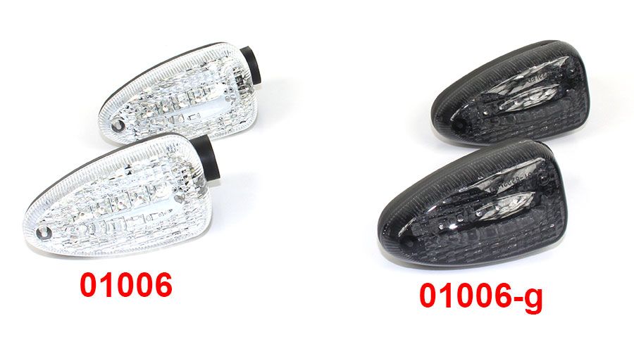 BMW R1200GS (04-12), R1200GS Adv (05-13) & HP2 Lampeggiatori LED con omologazione