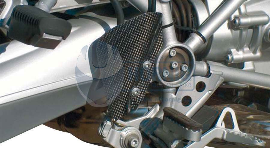 BMW R1200GS (04-12), R1200GS Adv (05-13) & HP2 Protezione calcagno destro in carbonio R12GS