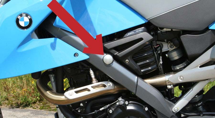 BMW G650Xchallenge, G650Xmoto, G650Xcountry Coperchio del telaio