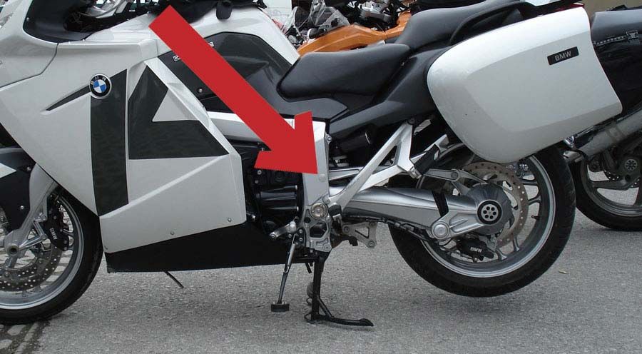 BMW K1300GT Coperchio del telaio
