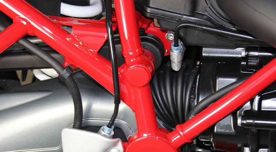 BMW R1200GS (04-12), R1200GS Adv (05-13) & HP2 Coperchio del telaio Rallye