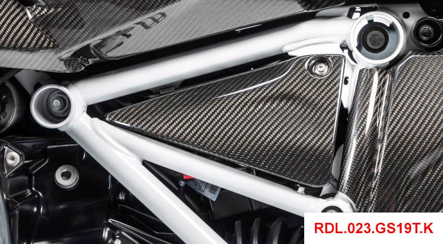 BMW R 1250 R Copertura triangolare telaio in carbonio lato sinistro