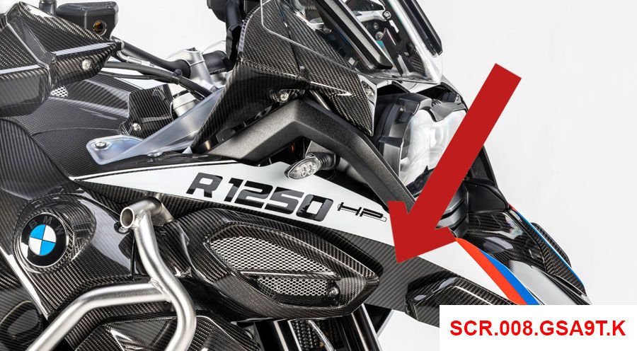 BMW R 1250 GS & R 1250 GS Adventure Becco in carbonio destra Adventurenio 