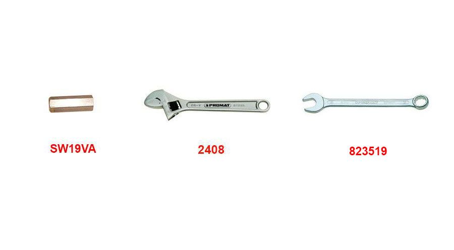BMW R 1250 RT Chiave esagonale da 19 mm