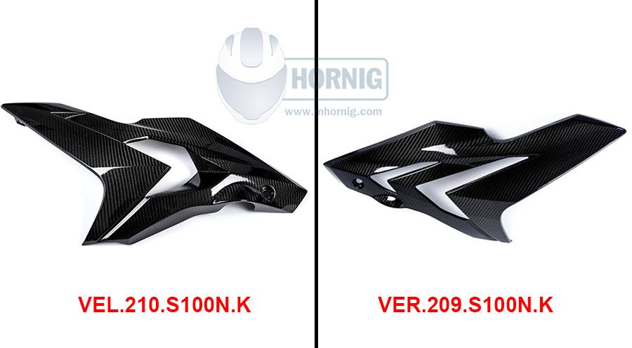 BMW S1000R (2014-2020) Carbon Carene laterali