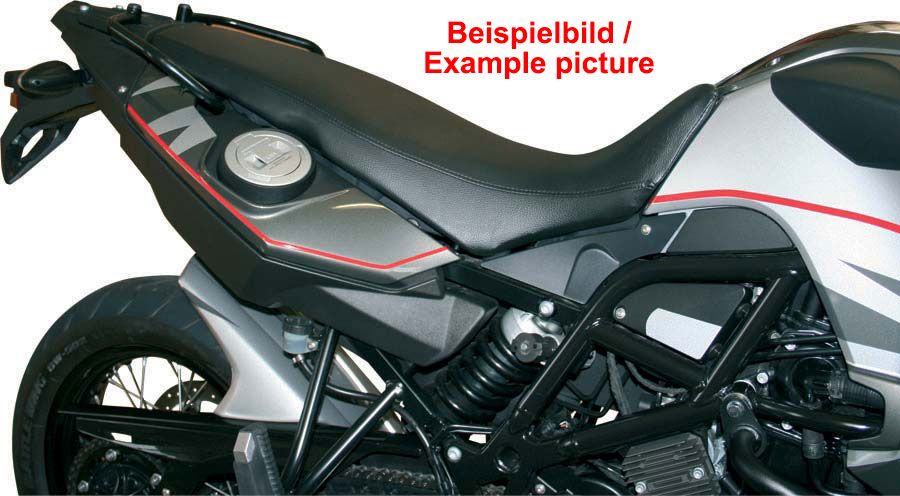 BMW G650Xchallenge, G650Xmoto, G650Xcountry Conversione del sedile (sedile monoblocco)