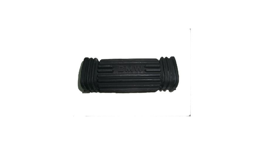 BMW R 80 Modelli Gomma poggiapiedi rettangolare conducente