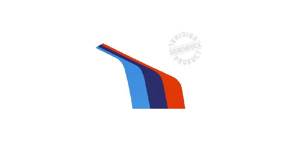 BMW R 80 Modelli Adesivo blu, viola e rosso, lato destro