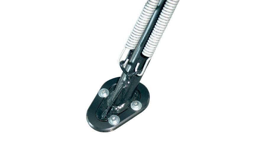 Piastra Prolunga Cavalletto Laterale Per BMW R1150GS (1999-2006) - Alluminio 8mm, Kit Viti Inox, Non Adventure