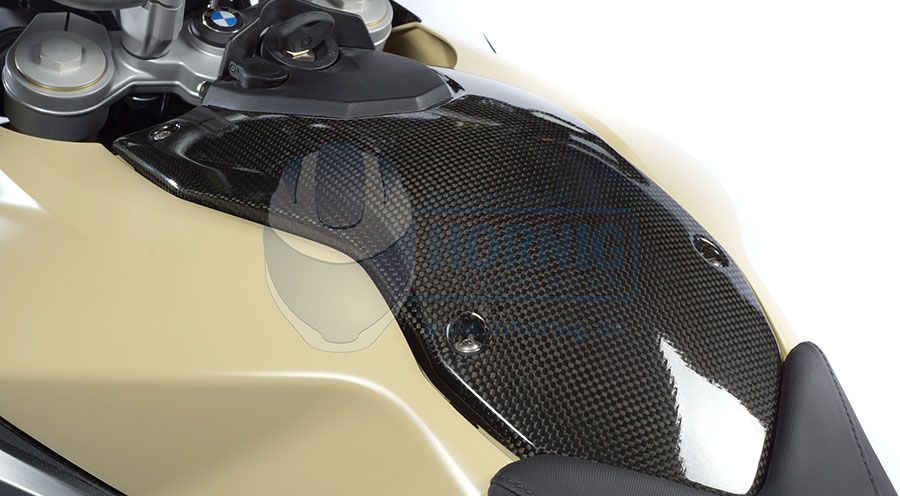 BMW F650GS (08-12), F700GS & F800GS (08-18) Pannello centrale serbatoio in fibra di carbonio
