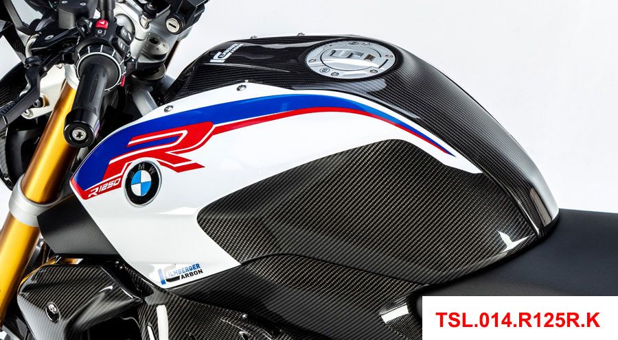 BMW R 1250 R Copertura laterale serbatoio in carbonio