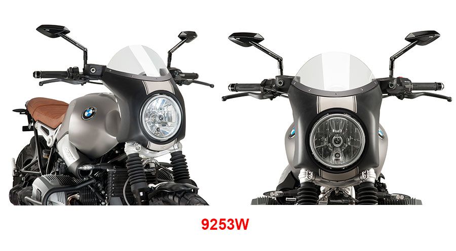 BMW R nine T Parabrezza carenatura retrò