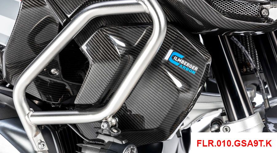 BMW R 1250 GS & R 1250 GS Adventure Copertura radiatore in carbonio lato destro