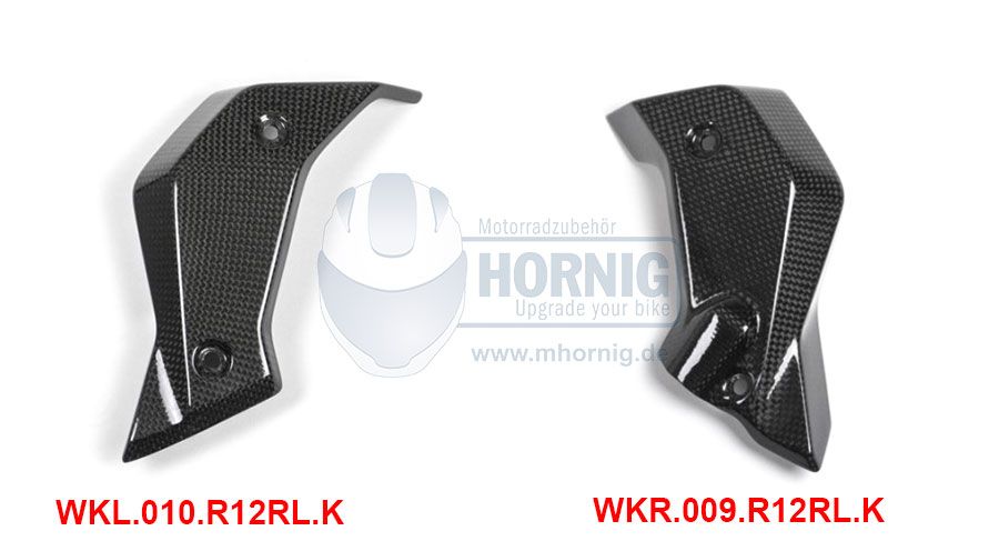 BMW R 1200 R, LC (2015-2018) Protezione radiatore in carbonio