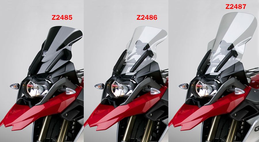 BMW R 1200 GS LC (2013-2018) & R 1200 GS Adventure LC (2014-2018) ZTechnik Parabrezza