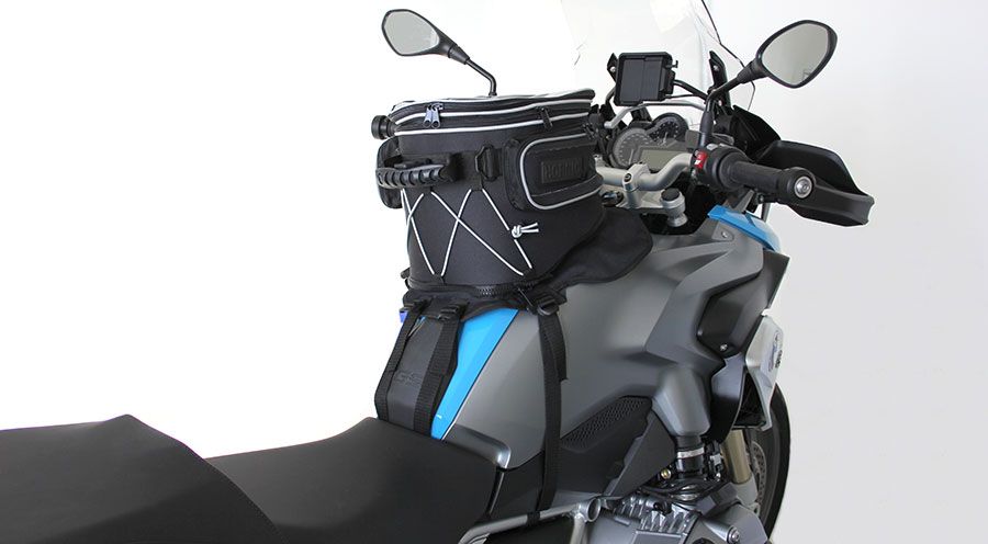 Borse Serbatoio Per BMW R 1200/1250 GS LC - Espandibili Fino A 20 Litri, Impermeabili, Per Bauletti Laterali