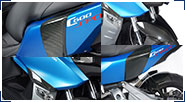 BMW C 600 Sport Fibra di carbonio, plastica