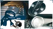 BMW R850R, R1100R, R1150R & Rockster Alluminio, acciaio ad alta resistenza