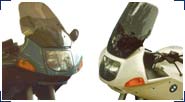 BMW R1100RS, R1150RS Parabrezza