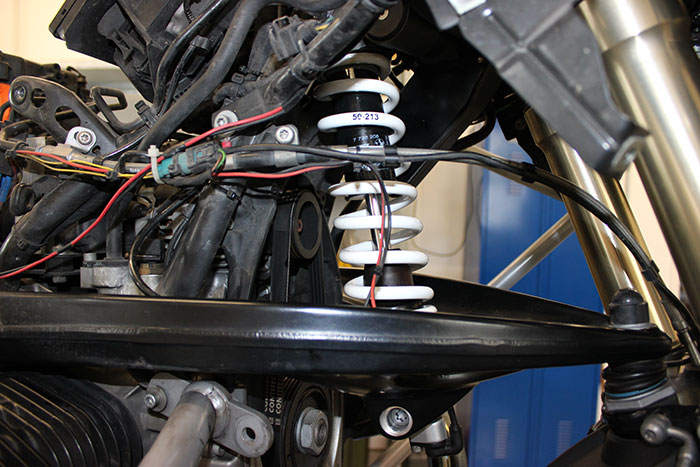 Hornig Suspension, Federbeine
