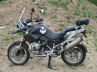 BMW R1200GS 2012 Umbau Hornig