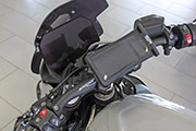 SP Connect supporto per morsetto manubrio per moto BMW